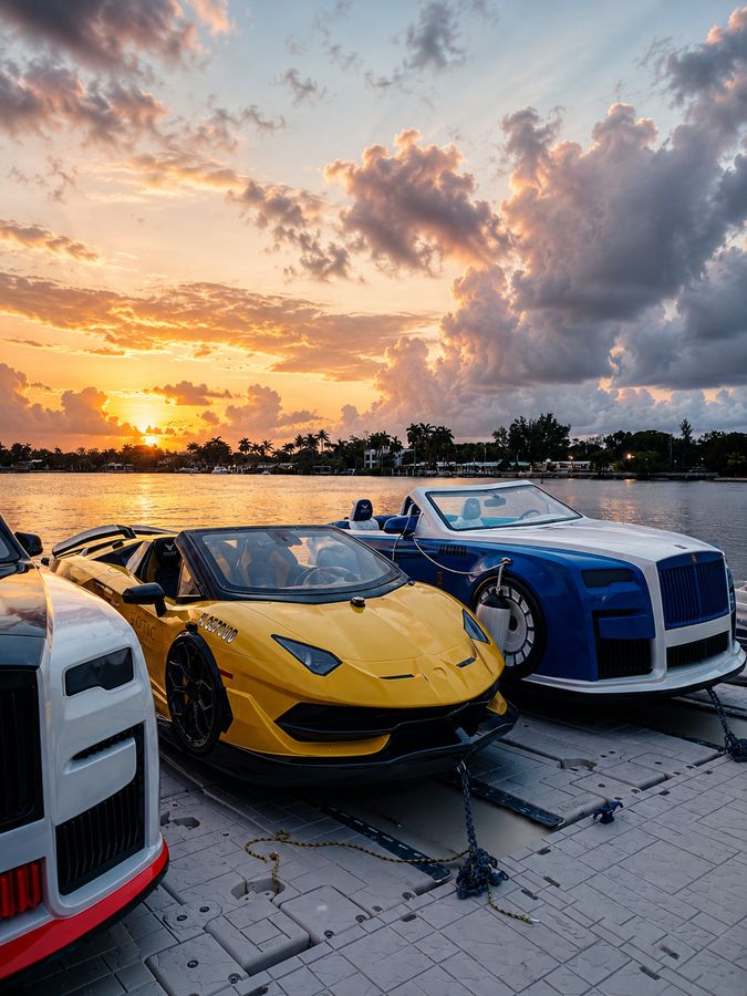 VIP Captain jet car